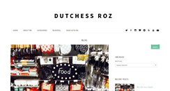 Desktop Screenshot of dutchessroz.com